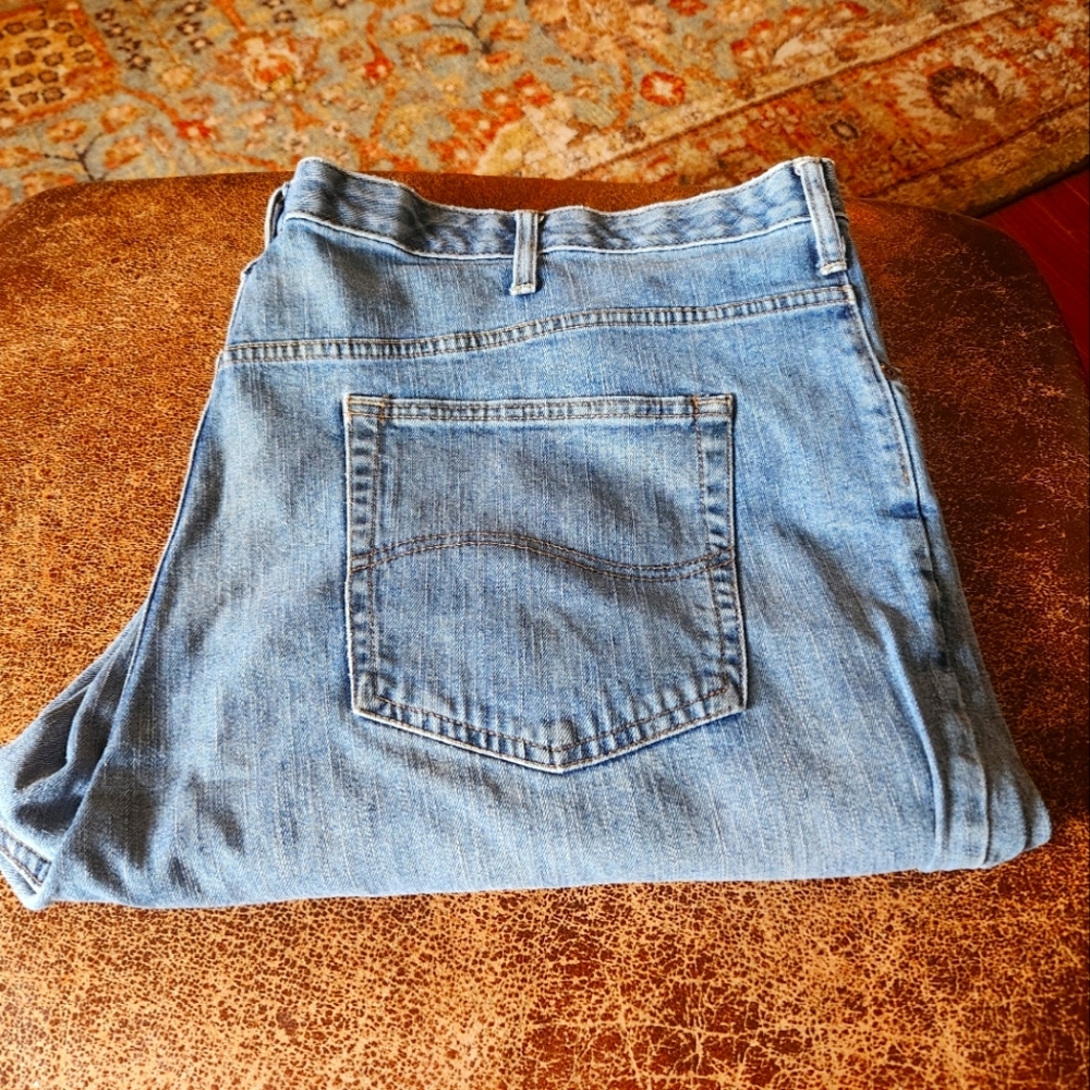 Lee Custom Fit Waistband Jeans 50x32